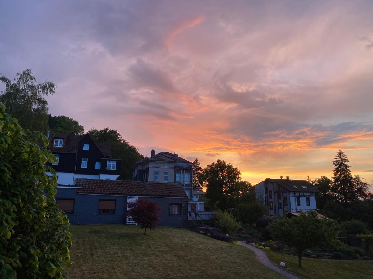Ferienhaeuschen Gartenblick 프리에드리치로다 외부 사진