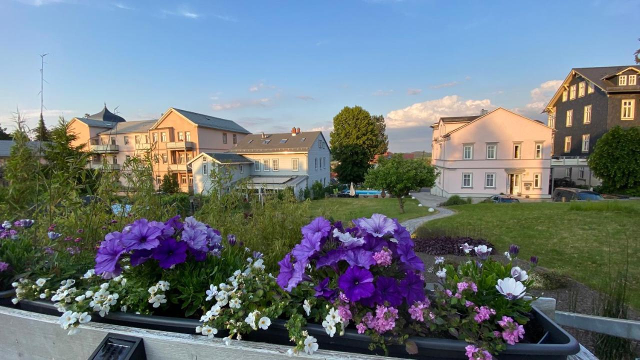 Ferienhaeuschen Gartenblick 프리에드리치로다 외부 사진